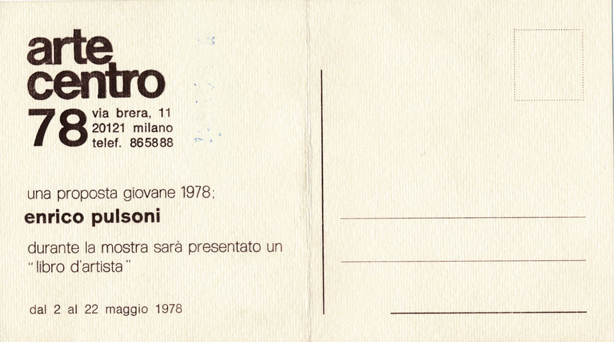 1978 Milano Arte centro